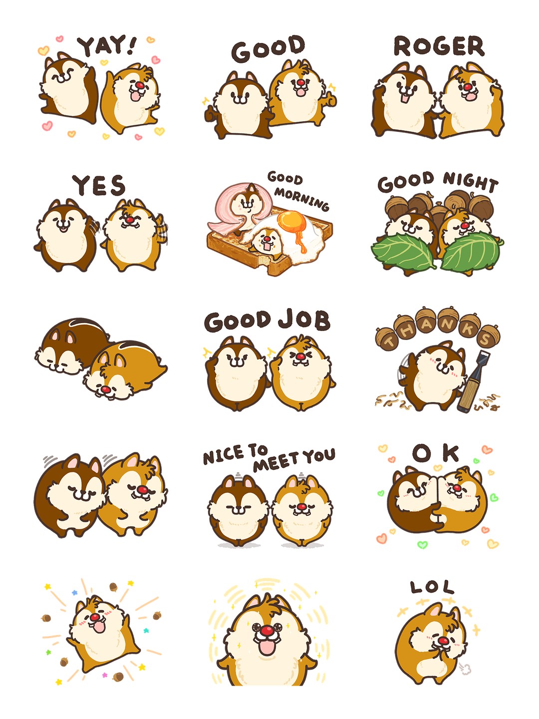 mofuya繪製♪Chip 'n' Dale 详情 1