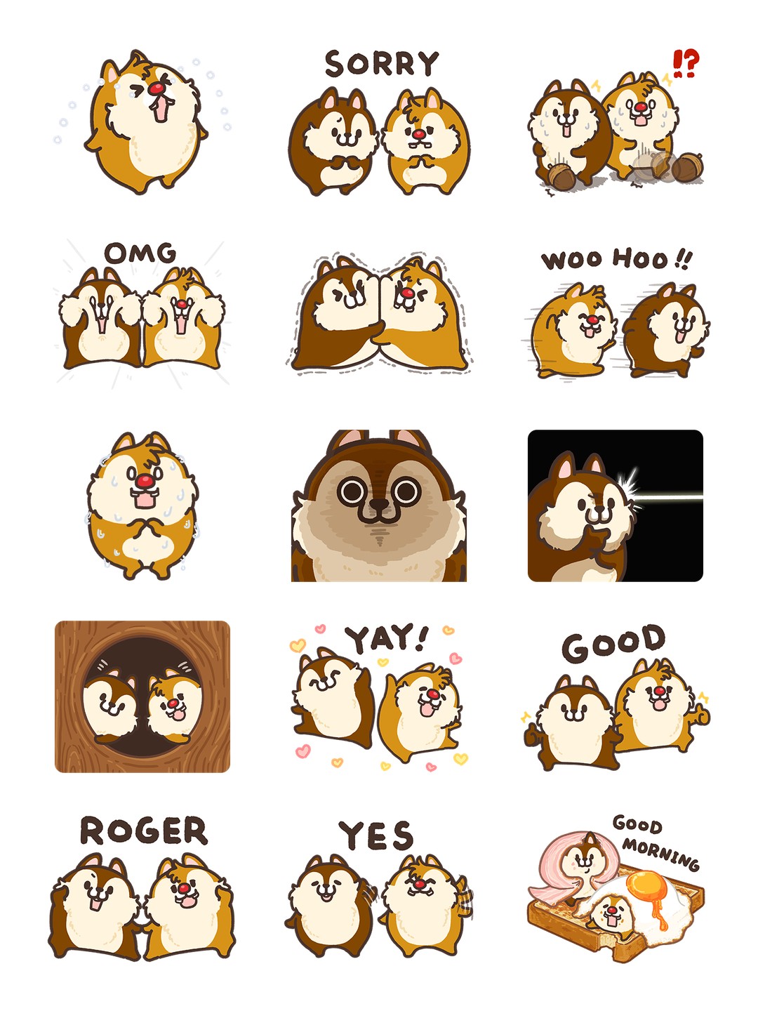 mofuya繪製♪Chip 'n' Dale 详情 3
