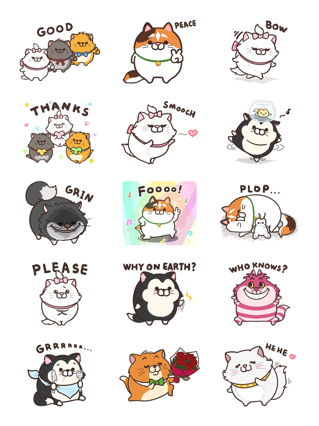 mofuya繪製♪Disney Cats 详情 1
