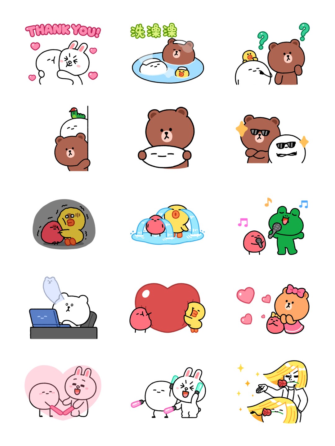 只是一顆麻糬 × LINE FRIENDS 详情 3