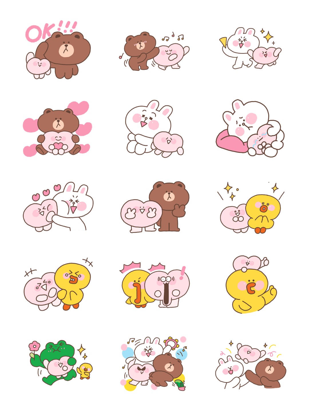 小心臟 × LINE FRIENDS 快樂跳舞 详情 1