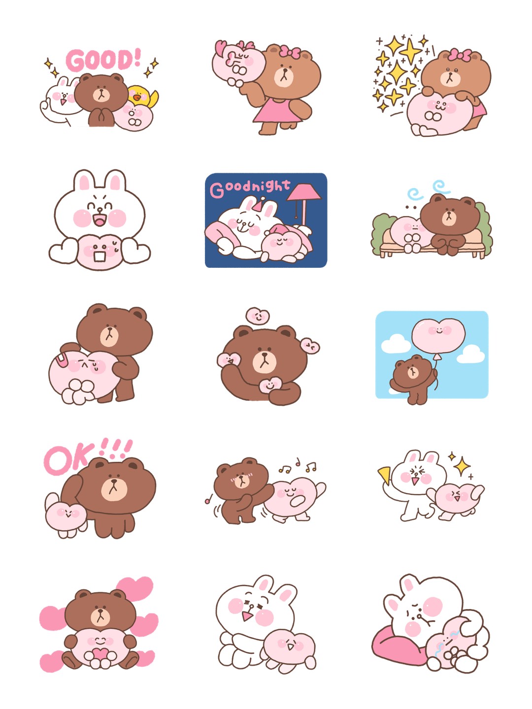 小心臟 × LINE FRIENDS 快樂跳舞 详情 2