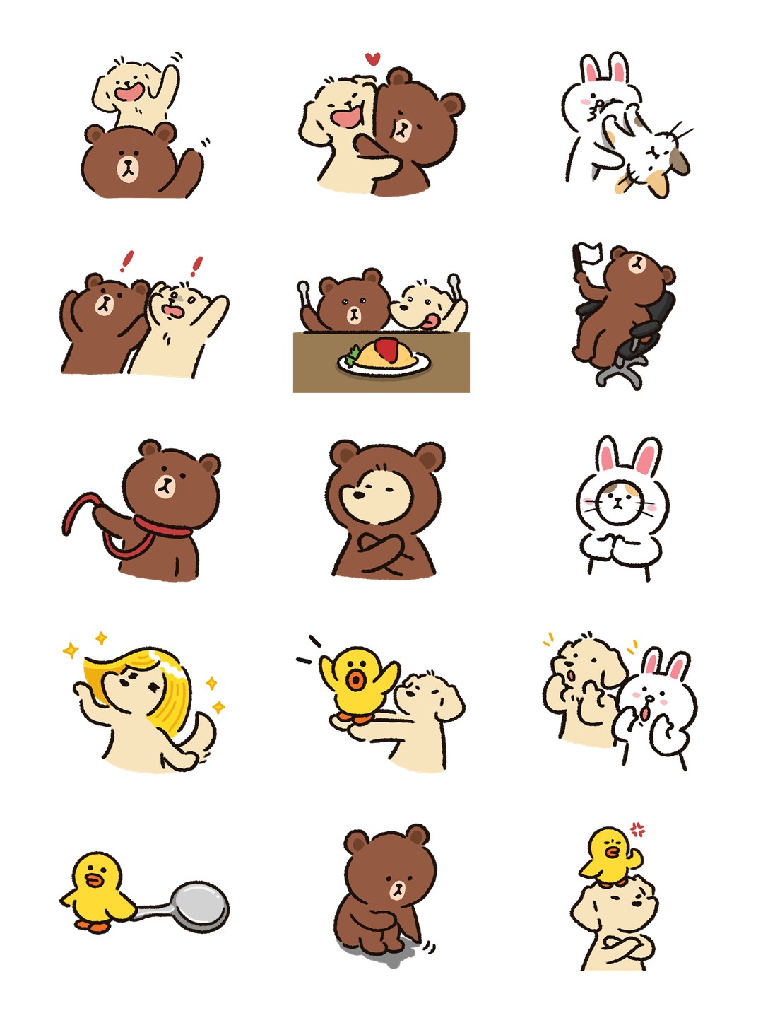 勒狗 × LINE FRIENDS 详情 1