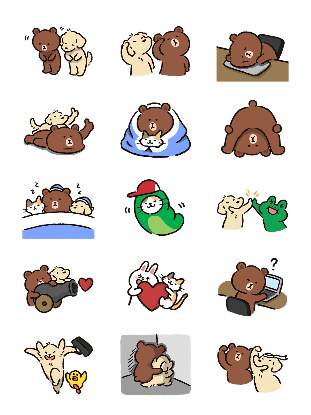 勒狗 × LINE FRIENDS 详情 2