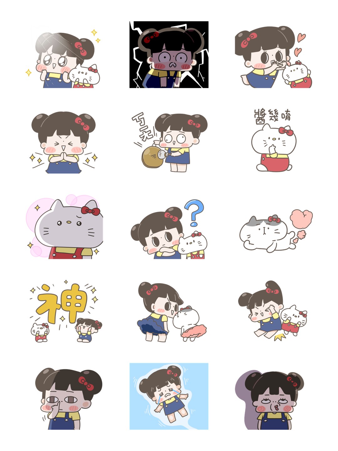 Hello Kitty 50週年 x 啾啾妹 详情 1