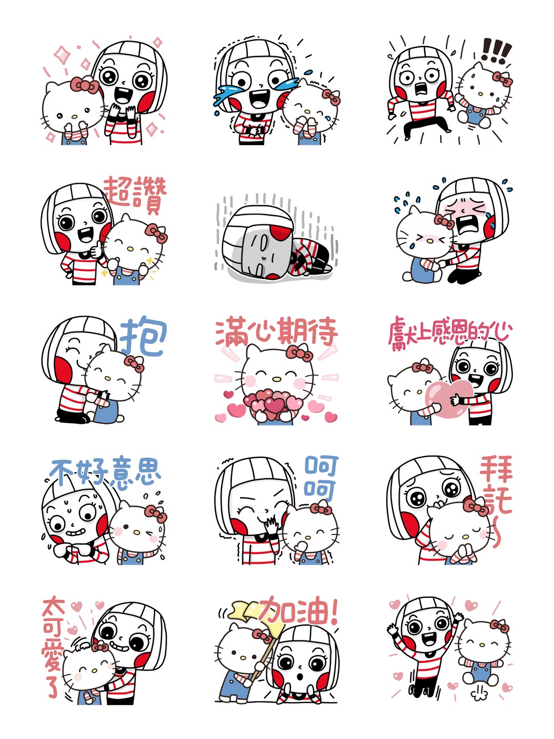 Hello Kitty 50週年 x 大頭兒 详情 1