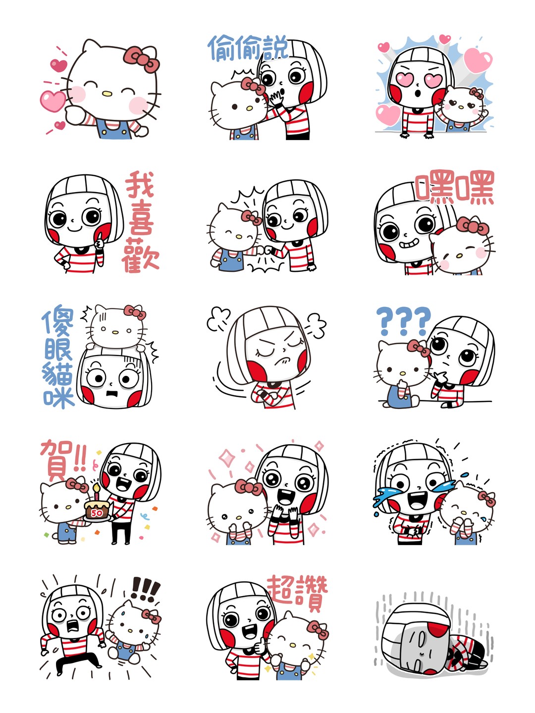 Hello Kitty 50週年 x 大頭兒 详情 3