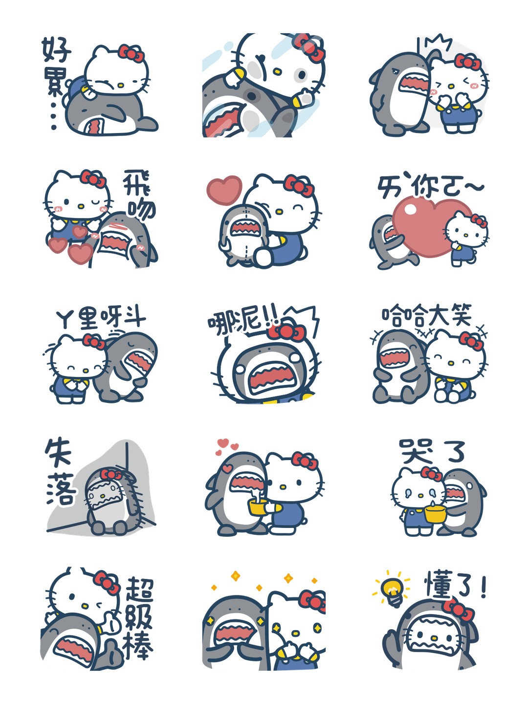 Hello Kitty 50週年 x 鯊魚先生 可愛派對篇 详情 3