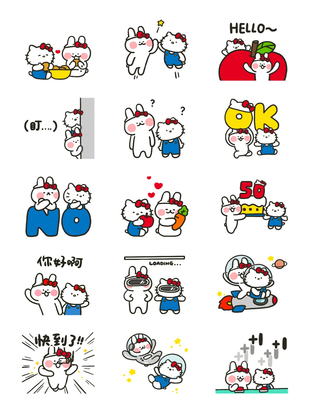 Hello Kitty 50週年 x 哈囉兔兔 详情 2