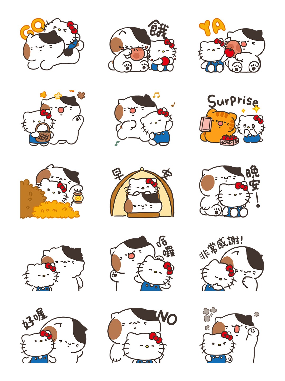 Hello Kitty 50週年 x 小三花看家中 详情 1
