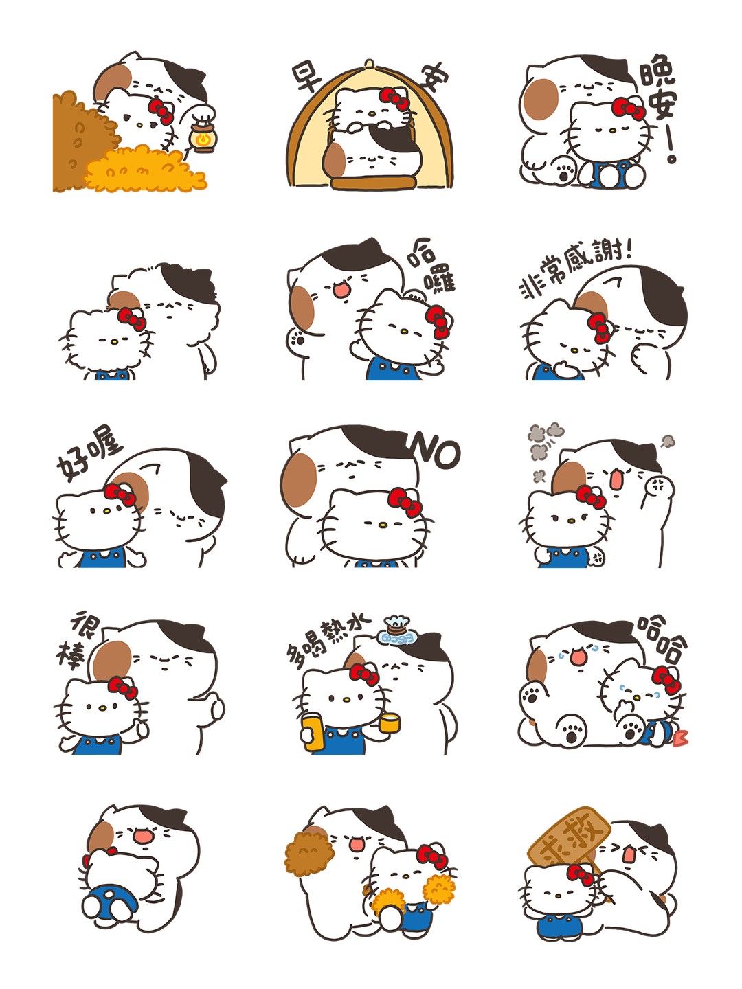 Hello Kitty 50週年 x 小三花看家中 详情 3
