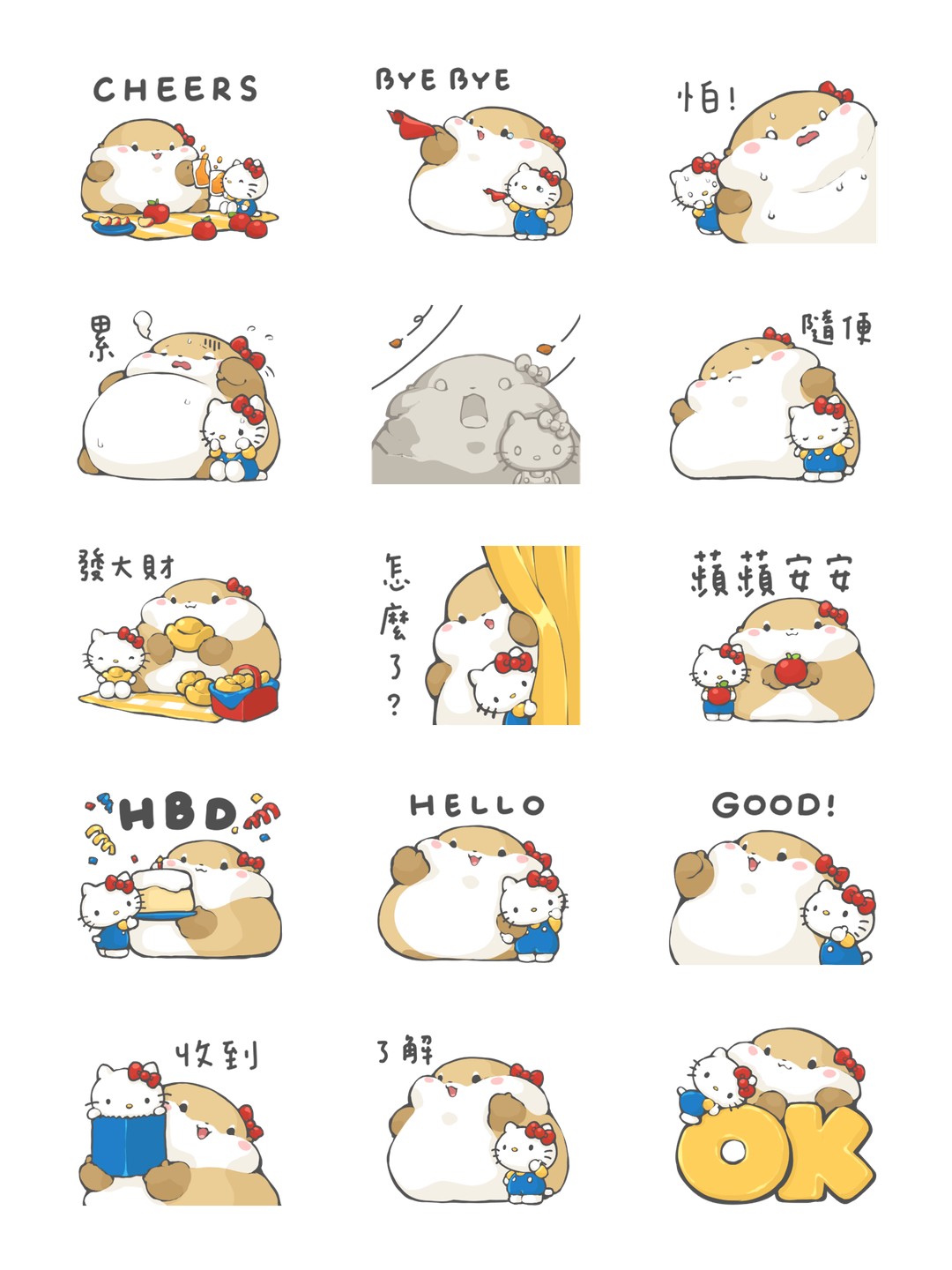 Hello Kitty 50週年 x 肥嫩水獺 详情 3