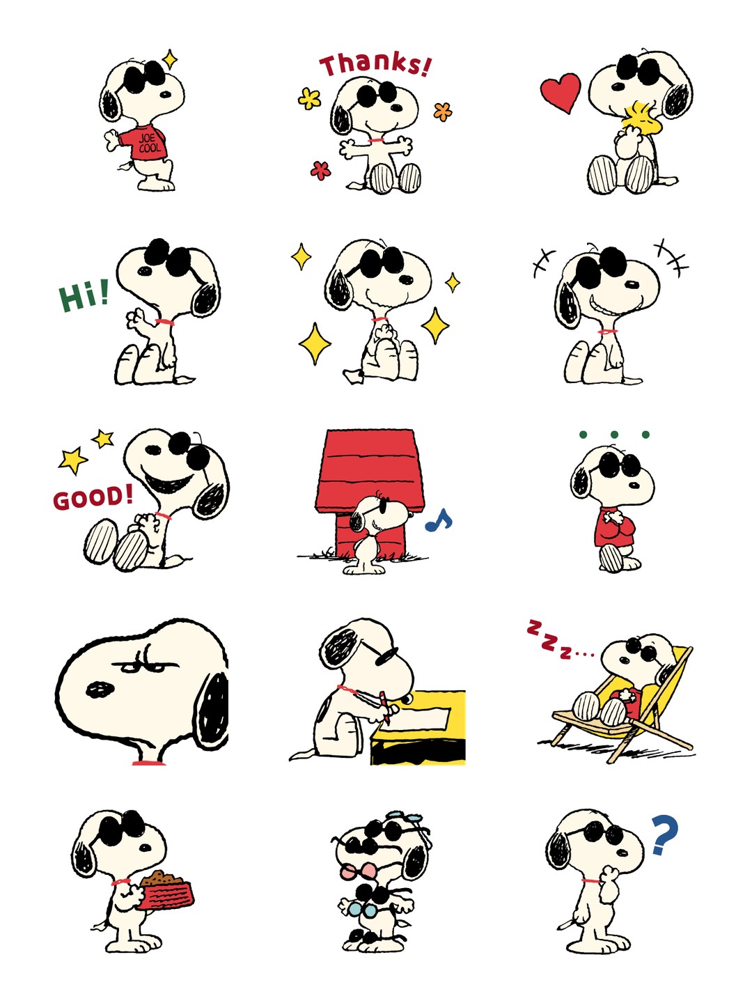 會動！Snoopy的平凡日常貼圖 详情 1