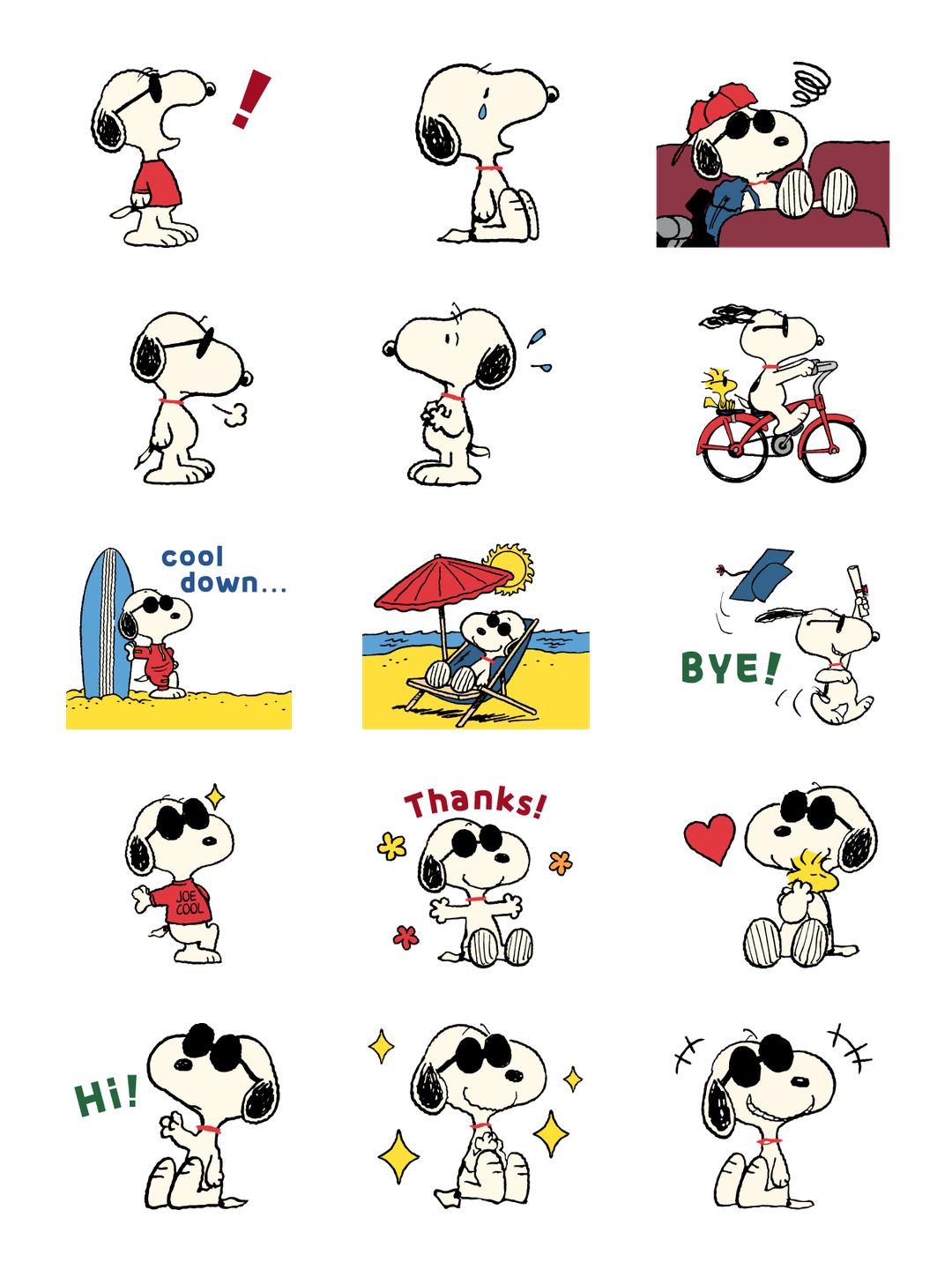會動！Snoopy的平凡日常貼圖 详情 2