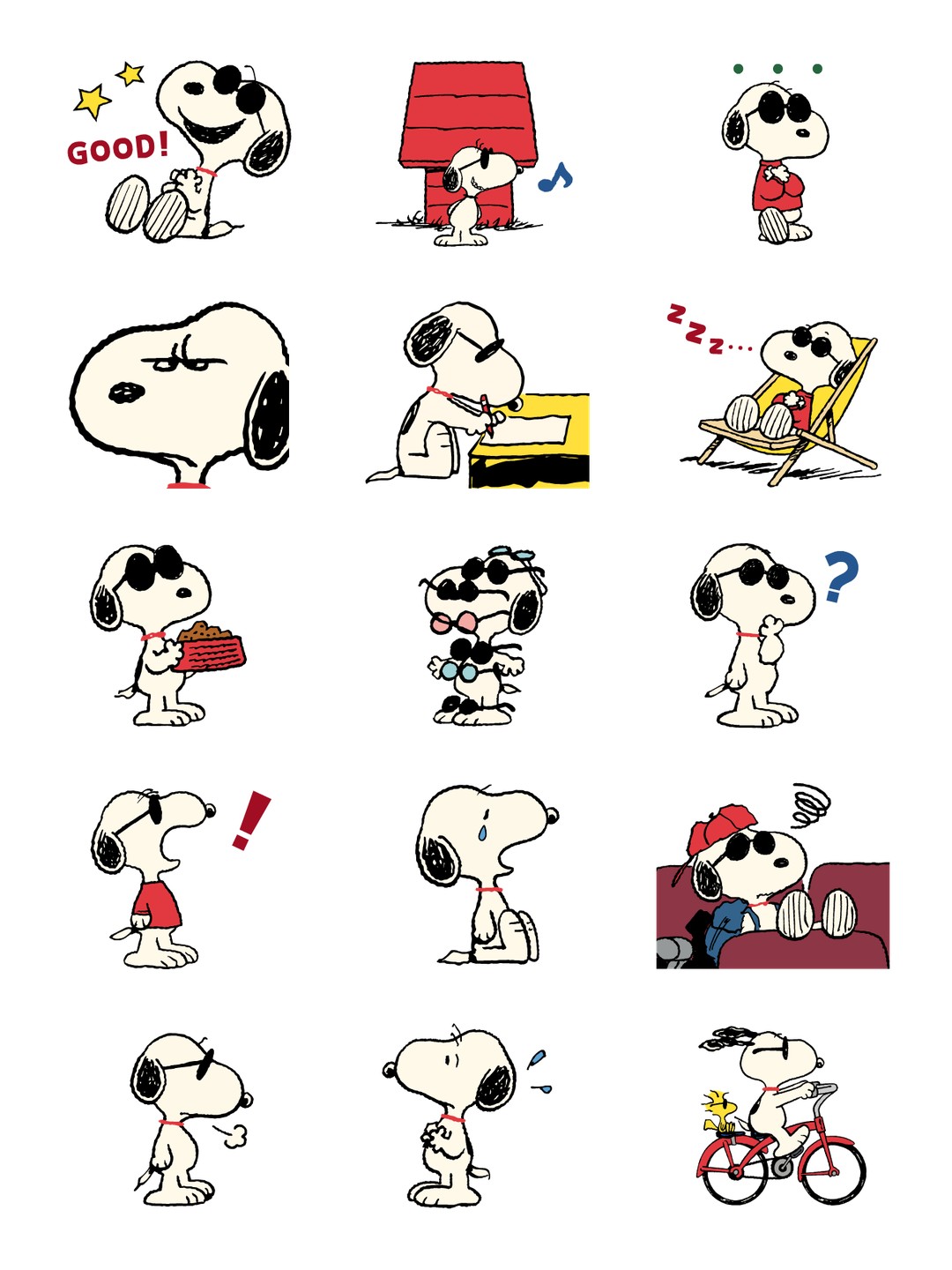 會動！Snoopy的平凡日常貼圖 详情 3